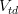 V_{td}