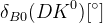 \delta_{B0}(DK^{0}) [^{\circ}]