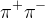 \pi^{+}\pi^{-}