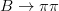 B \rightarrow \pi\pi