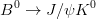 B^0 \rightarrow J/\psi K^0