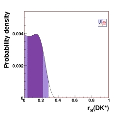 r distribution from DK* with 
                                   present measurements with all the methods