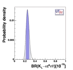 Prediction on  BR(K_L to π0 ν ν bar)
                                    from UTfit