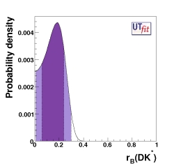 r distribution from DK* with 
                                   present measurements with all the methods