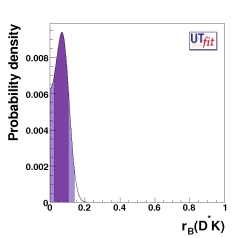 r distribution from D*K with 
                                  present measurements with all the methods