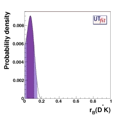 r distribution from D*K with 
                                  present measurements with all the methods