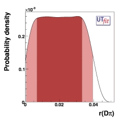 prior distribution for r(Dπ)